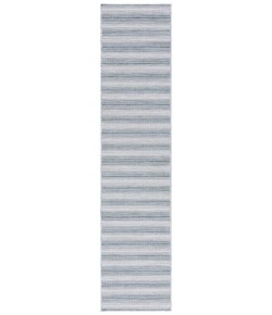 Safavieh Hampton Aqua / Ivory HTN231 2 ft. X 9 ft. Runner Rug
