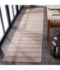 Safavieh Hampton Brown / Multi HTN231 2 ft. X 9 ft. Runner Rug