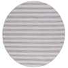 Safavieh Hampton Black / Ivory HTN231 6 ft. 5 in. X 6 ft. 5 in. Round Rug