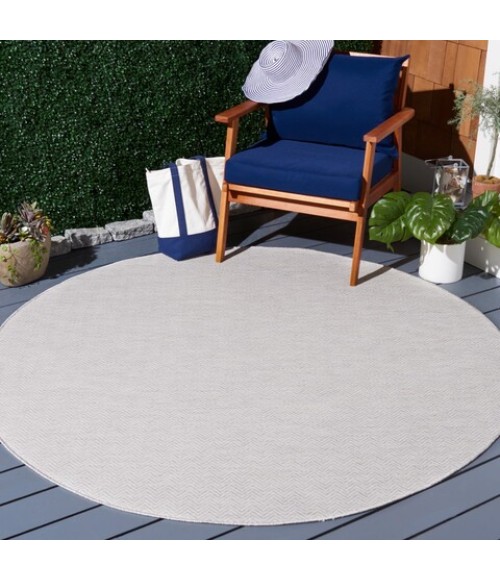 Safavieh Hampton Ivory / Multi Rug HTN233 5 ft. 1 in. X 5 ft. 1 in. Round - Rugs Town Safavieh Hampton Ivory / Multi HTN233 5 ft. 1 in. X 5 ft. 1 in. Round Rug