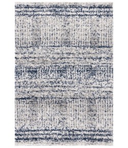Safavieh Jericho Shag Navy / Ivory JER100 10 ft. X 14 ft. Rectangle Rug