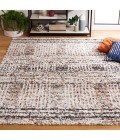 Safavieh Jericho Shag Black / Rust JER100 10 ft. X 14 ft. Rectangle Rug