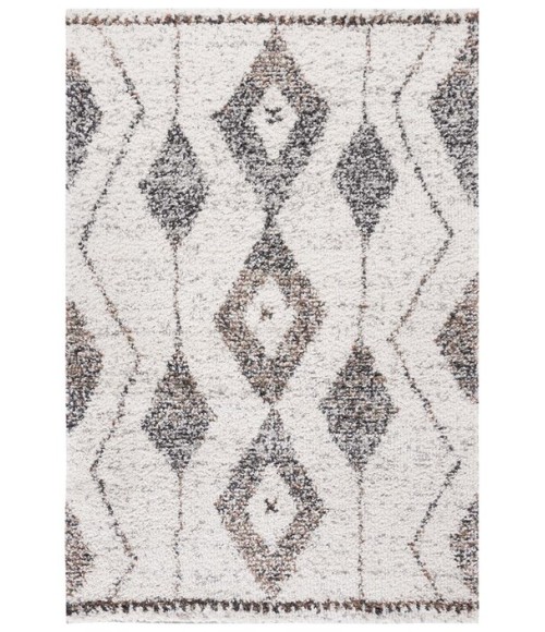 Safavieh Jericho Shag Ivory / Black Rug JER102 8 ft. X 10 ft. Rectangle - Rugs Town Safavieh Jericho Shag Ivory / Black JER102 8 ft. X 10 ft. Rectangle Rug
