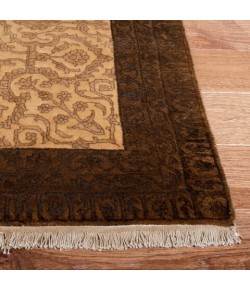 Safavieh Jewel Of India Chocolate / Light Gold JWL600 9 ft. X 12 ft. Rectangle Rug