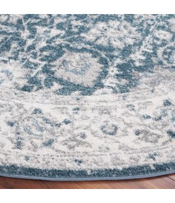Safavieh Layla Blue / Ivory Grey LAY101 6 ft. 7 in. X 6 ft. 7 in. Round Rug