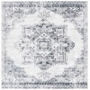Safavieh Layla Ivory Grey / Charcoal LAY104 6 ft. 7 in. X 6 ft. 7 in. Square Rug