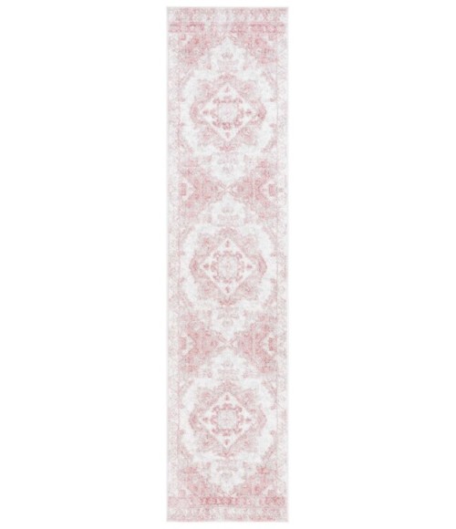 Safavieh Layla Ivory Grey / Pink Rug LAY104 2 ft. 0 in. X 11 ft. 0 in. Runner - Rugs Town Safavieh Layla Ivory Grey / Pink LAY104 2 ft. 0 in. X 11 ft. 0 in. Runner Rug
