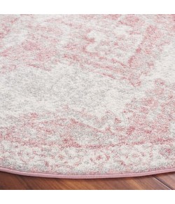 Safavieh Layla Ivory Grey / Pink LAY104 6 ft. 7 in. X 6 ft. 7 in. Round Rug