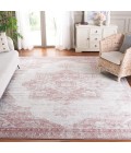 Safavieh Layla Ivory Grey / Pink LAY104 6 ft. 7 in. X 9 ft. Rectangle Rug