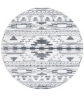 Safavieh Layla Ivory / Grey Rug LAY105 6 ft. 7 in. X 6 ft. 7 in. Round - Rugs Town Safavieh Layla Ivory / Grey LAY105 6 ft. 7 in. X 6 ft. 7 in. Round Rug
