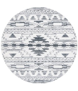 Safavieh Layla Ivory / Grey LAY105 6 ft. 7 in. X 6 ft. 7 in. Round Rug