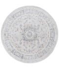 Safavieh Layla Ivory / Grey LAY106 6 ft. 7 in. X 6 ft. 7 in. Round Rug