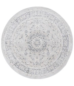 Safavieh Layla Ivory / Grey LAY106 6 ft. 7 in. X 6 ft. 7 in. Round Rug