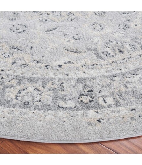 Safavieh Layla Ivory / Grey LAY106 6 ft. 7 in. X 6 ft. 7 in. Round Rug