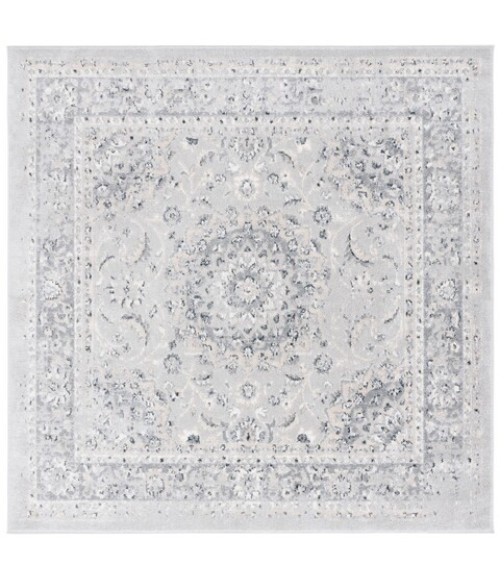 Safavieh Layla Ivory / Grey LAY106 6 ft. 7 in. X 6 ft. 7 in. Square Rug