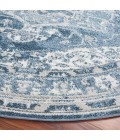 Safavieh Layla Ivory Grey / Blue LAY108 6 ft. 7 in. X 6 ft. 7 in. Round Rug