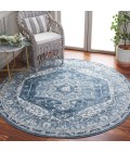 Safavieh Layla Ivory Grey / Blue LAY108 6 ft. 7 in. X 6 ft. 7 in. Round Rug