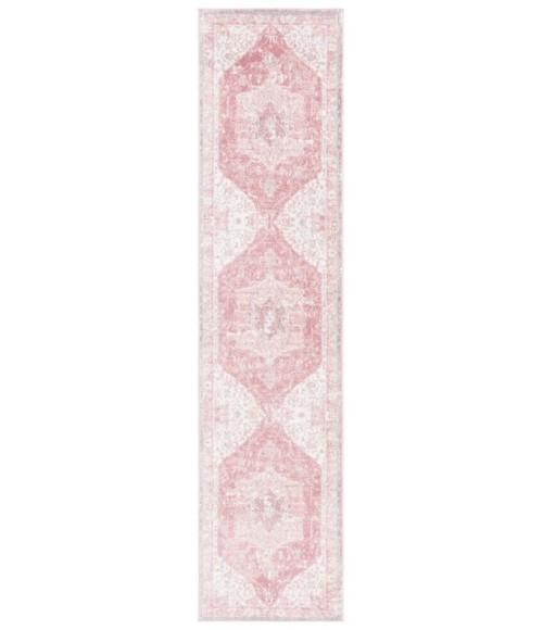 Safavieh Layla Ivory Grey / Pink LAY108 2 ft. 2 in. X 9 ft. Runner Rug