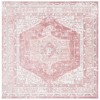 Safavieh Layla Ivory Grey / Pink LAY108 6 ft. 7 in. X 6 ft. 7 in. Square Rug