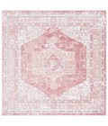 Safavieh Layla Ivory Grey / Pink LAY108 6 ft. 7 in. X 6 ft. 7 in. Square Rug