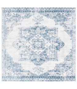 Safavieh Layla Ivory Grey / Charcoal LAY110 6 ft. 7 in. X 6 ft. 7 in. Square Rug