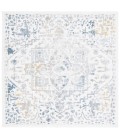 Safavieh Layla Ivory Grey / Blue LAY112 6 ft. 7 in. X 6 ft. 7 in. Square Rug