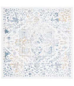 Safavieh Layla Ivory Grey / Blue LAY112 6 ft. 7 in. X 6 ft. 7 in. Square Rug