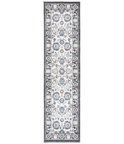 Safavieh Liberty  Dark Grey / Ivory LIB750 2 ft. X 8 ft. Runner Rug