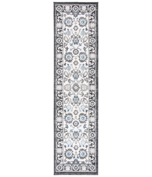 Safavieh Liberty  Dark Grey / Ivory LIB750 2 ft. X 8 ft. Runner Rug