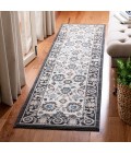 Safavieh Liberty  Dark Grey / Ivory LIB750 2 ft. X 8 ft. Runner Rug