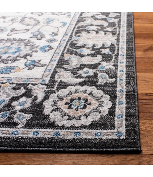 Safavieh Liberty Dark Grey / Ivory Rug LIB750 8 ft. X 10 ft. Rectangle - Rugs Town Safavieh Liberty Dark Grey / Ivory LIB750 8 ft. X 10 ft. Rectangle Rug