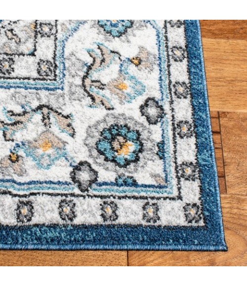 Safavieh Liberty Dark Blue / Ivory Rug LIB753 6 ft. 7 in. X 6 ft. 7 in. Square - Rugs Town Safavieh Liberty Dark Blue / Ivory LIB753 6 ft. 7 in. X 6 ft. 7 in. Square Rug