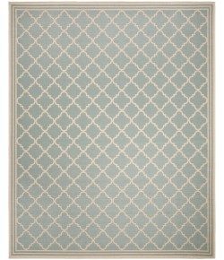 Safavieh Linden  Aqua / Cream LND121 9 ft. X 12 ft. Rectangle Rug