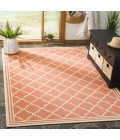 Safavieh Linden  Rust / Creme LND121 4 ft. X 6 ft. Rectangle Rug