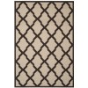 Safavieh Linden  Natural / Brown LND122 8 ft. X 10 ft. Rectangle Rug