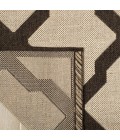 Safavieh Linden  Natural / Brown LND122 8 ft. X 10 ft. Rectangle Rug