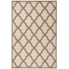 Safavieh Linden  Cream / Beige LND122 5 ft. 3 in. X 7 ft. 6 in. Rectangle Rug