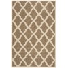 Safavieh Linden  Beige / Cream LND122 5 ft. 3 in. X 7 ft. 6 in. Rectangle Rug