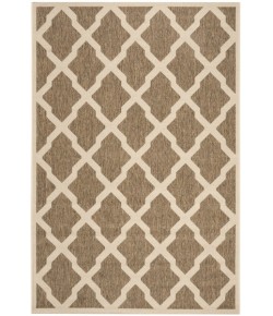 Safavieh Linden  Beige / Cream LND122 5 ft. 3 in. X 7 ft. 6 in. Rectangle Rug
