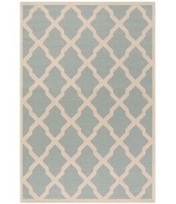 Safavieh Linden  Aqua / Cream LND122 8 ft. X 10 ft. Rectangle Rug