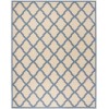 Safavieh Linden  Cream / Blue LND122 9 ft. X 12 ft. Rectangle Rug