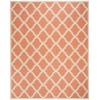 Safavieh Linden  Rust / Creme LND122 9 ft. X 12 ft. Rectangle Rug