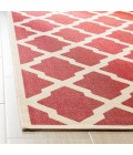 Safavieh Linden  Red / Creme LND122 9 ft. X 12 ft. Rectangle Rug