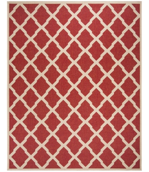 Safavieh Linden  Red / Creme LND122 9 ft. X 12 ft. Rectangle Rug