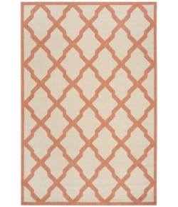 Safavieh Linden  Creme / Brown LND122 4 ft. X 6 ft. Rectangle Rug