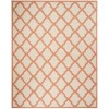 Safavieh Linden  Cream / Rust LND122 9 ft. X 12 ft. Rectangle Rug