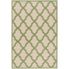 Safavieh Linden  Cream / Olive LND122 5 ft. 3 in. X 7 ft. 6 in. Rectangle Rug