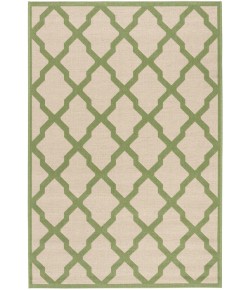 Safavieh Linden  Cream / Olive LND122 5 ft. 3 in. X 7 ft. 6 in. Rectangle Rug