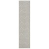 Safavieh Linden  Cream / Blue LND123 2 ft. 2 in. X 8 ft. Runner Rug