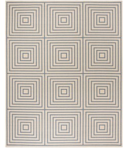 Safavieh Linden  Cream / Blue LND123 9 ft. X 12 ft. Rectangle Rug